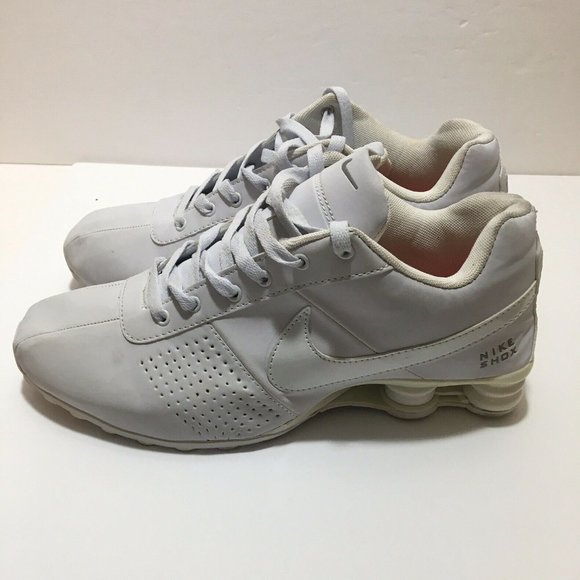 Nike Mens Shox Sneakers Shoes White Size 12 Nike Mens Shox Sneakers Shoes White Size 12